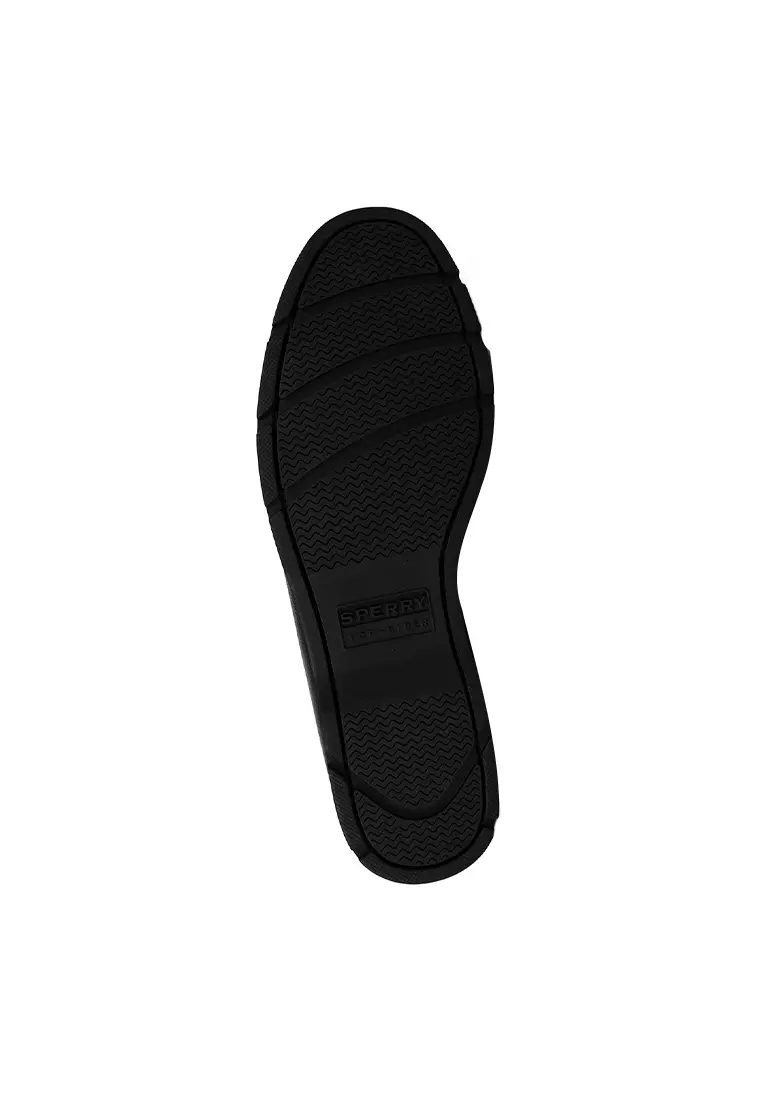 Men's Leeward Boat Shoes Topsider - Black (25S00051)