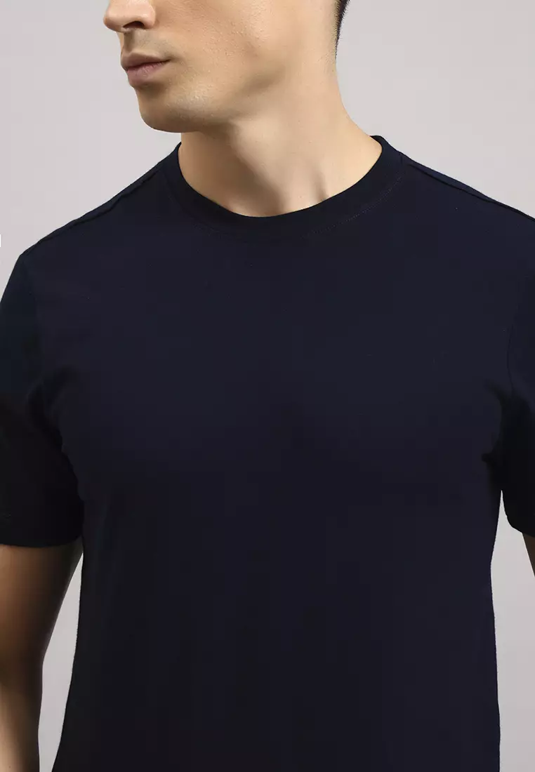 PowerShift Elite 男士运动工作性能海军蓝T恤