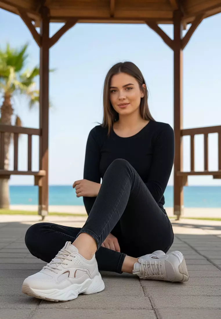 Lace-Up Sneakers