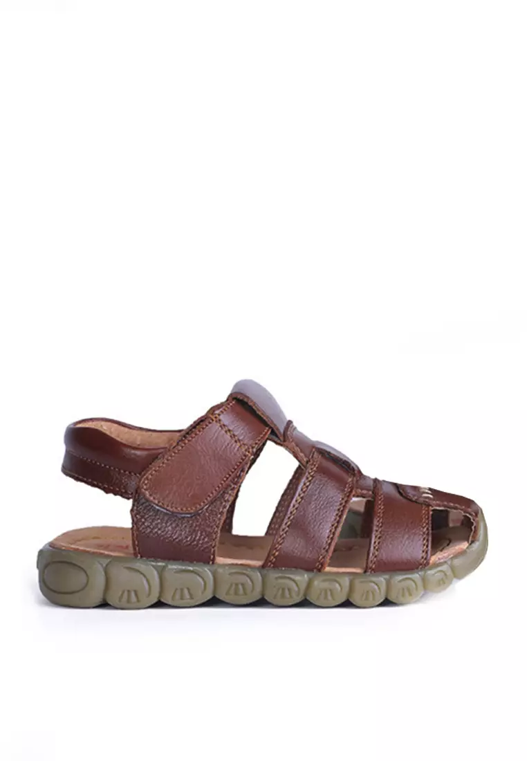 Discount on Twenty Eight Shoes  shoes - SKU: VANSA Comfortable Top Layer Cowhide Sandals  VSK-SC11