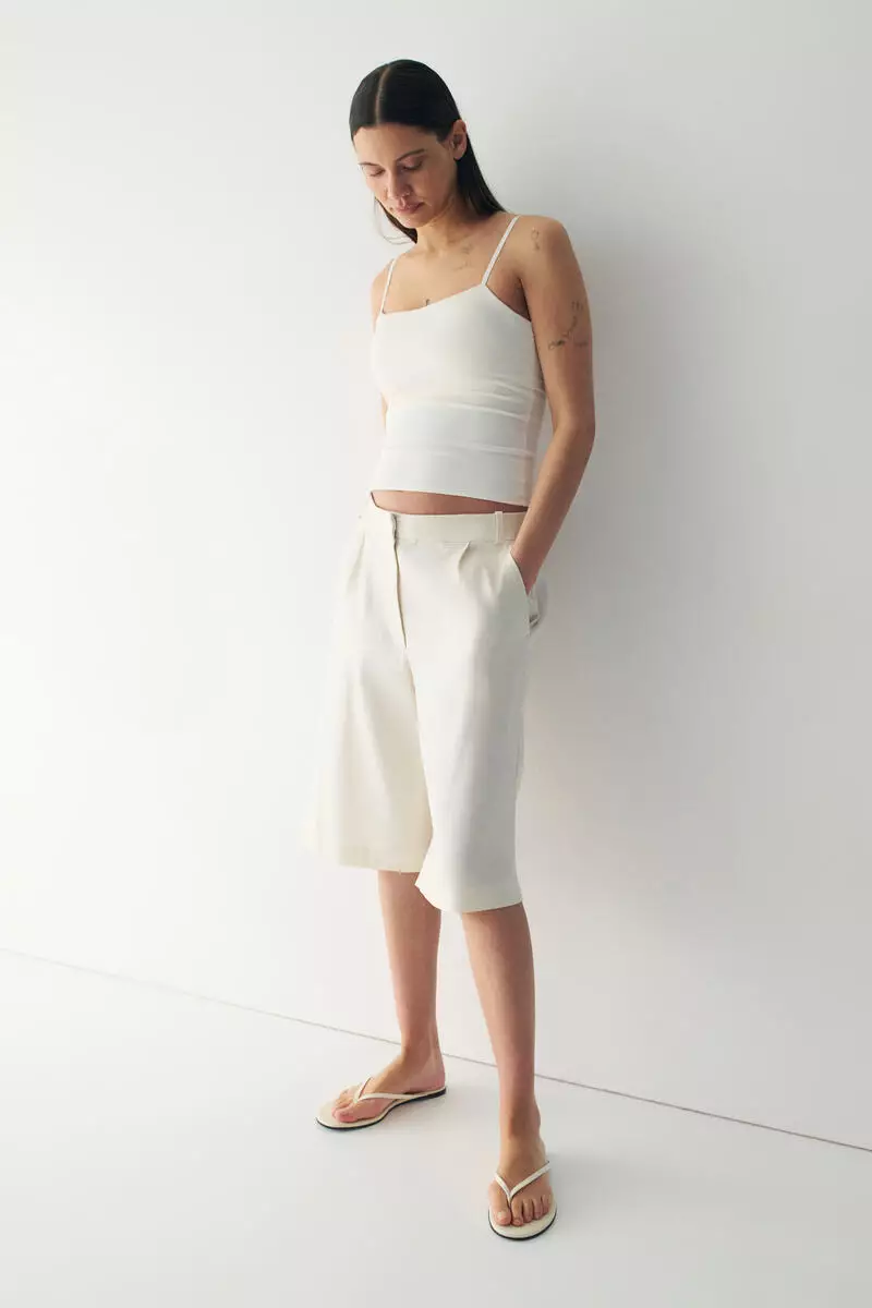 Cooling Four-way stretch Slim Fit strappy top