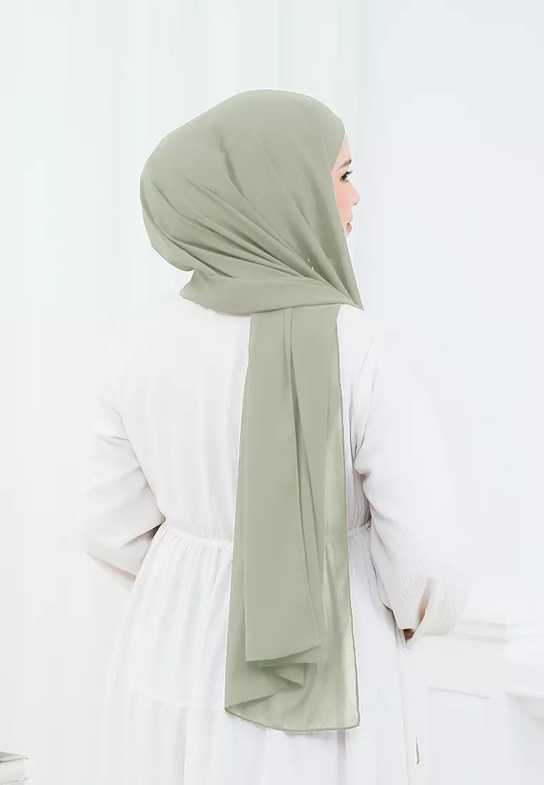 HIJAB INSTAN ELENA - DUSTY SAGE