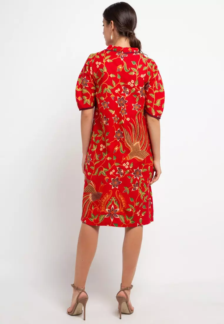 Tiara Dress Viscs Peksi Sinanding Bunga Kc 30