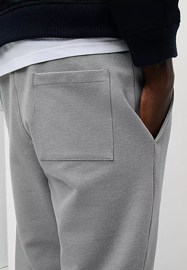Smart Tapered Joggers with Stretch
