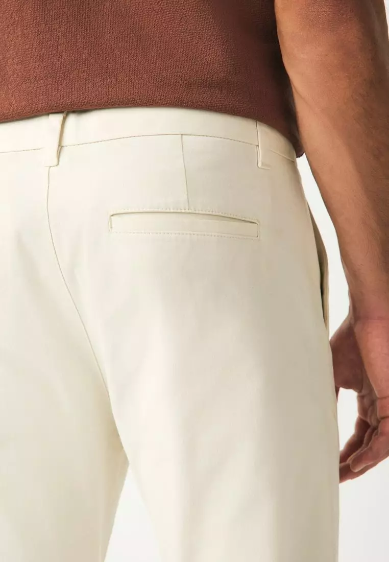 Skinny Fit Stretch Chino Trousers