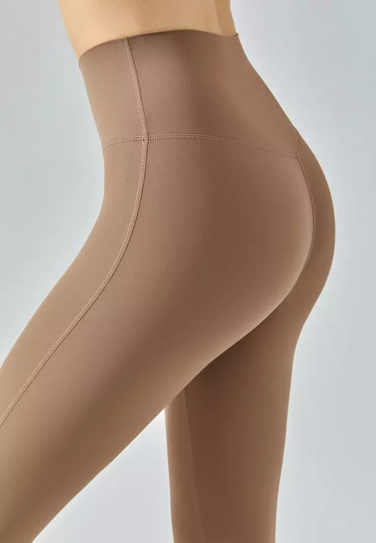 Double-sided Brushed Nylon Sports Tights（No front crotch line）DSG381
