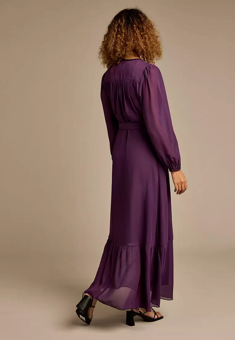 Monica Purple Maxi Dress