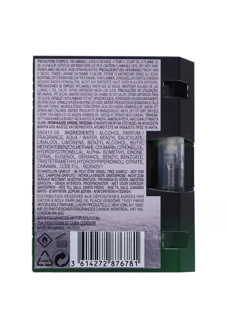 Viktor & RolfSpicebomb Night Vision Man (Vial) 1.2 ML