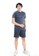 Lasona grey Men Fitness Shorts Big Size B71A5AA51F07C2GS_4