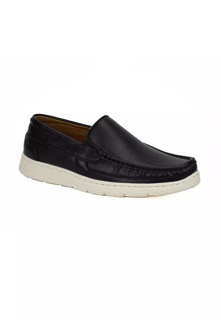 Discount on Mario D' boro Runway  shoes - SKU: Men's Casual Loafers Shoes MW 22558 Black C16