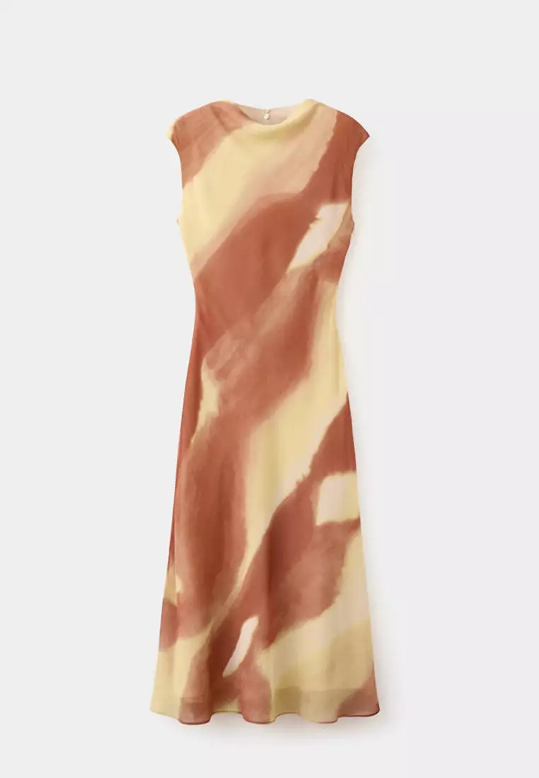 A-Line Printed Dress