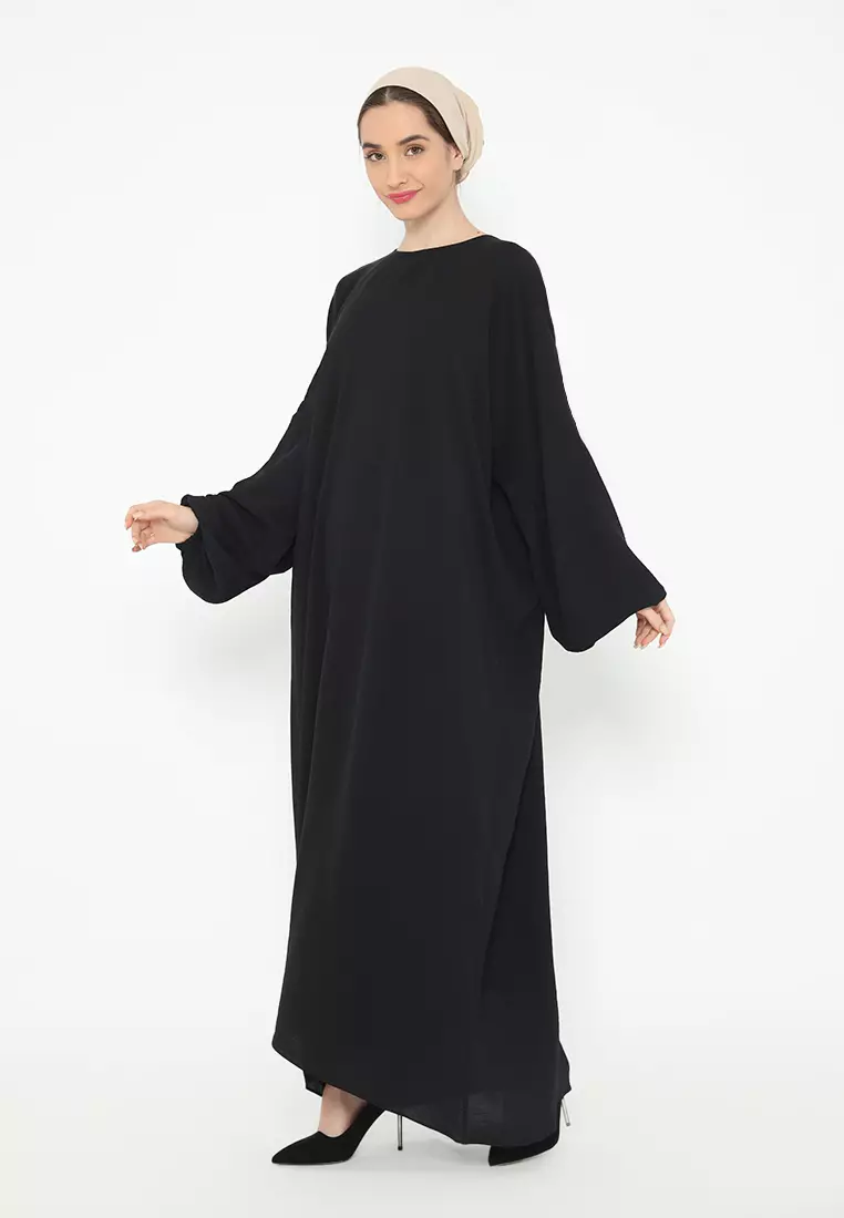 Qaisara Abaya Black