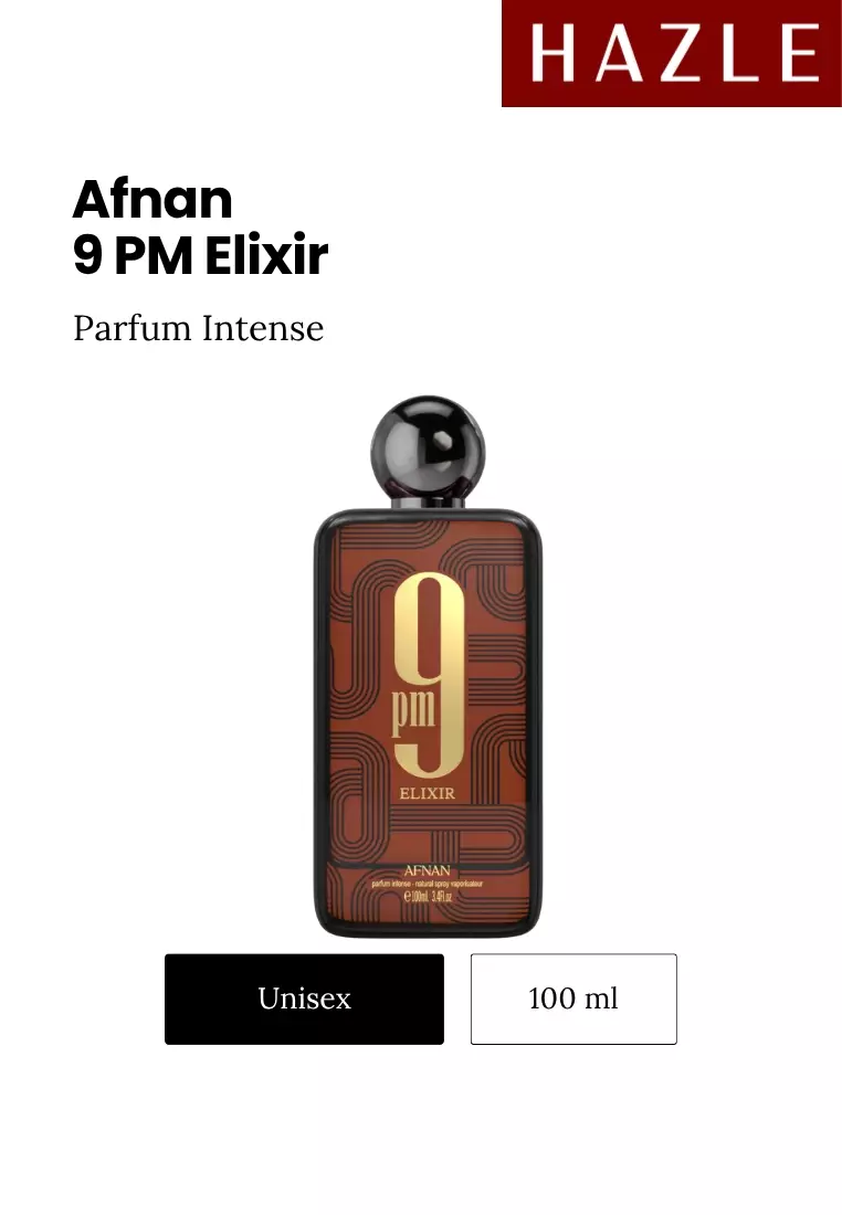 9 PM Elixir Unisex Parfum Intense 100 ml