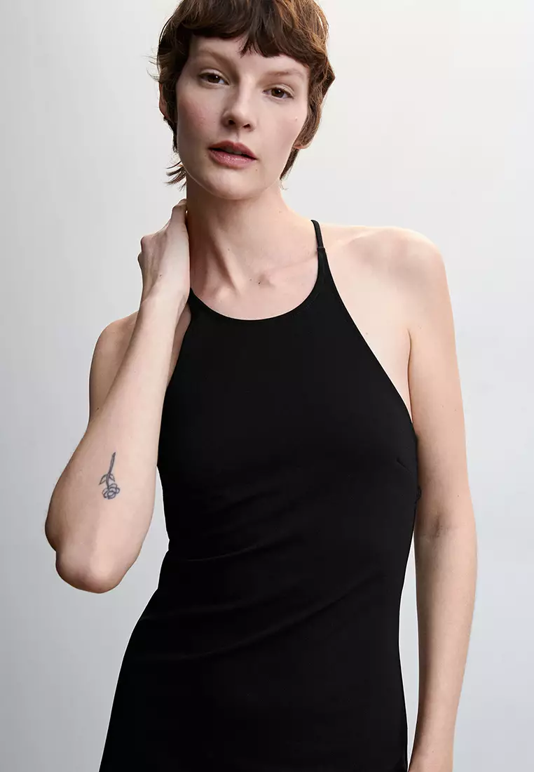 Criss Cross Back Dress