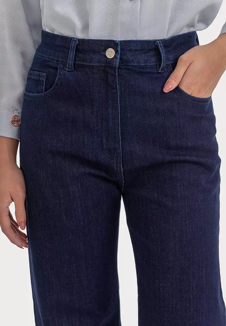 Ria Miranda Deep Navy Claris Pants