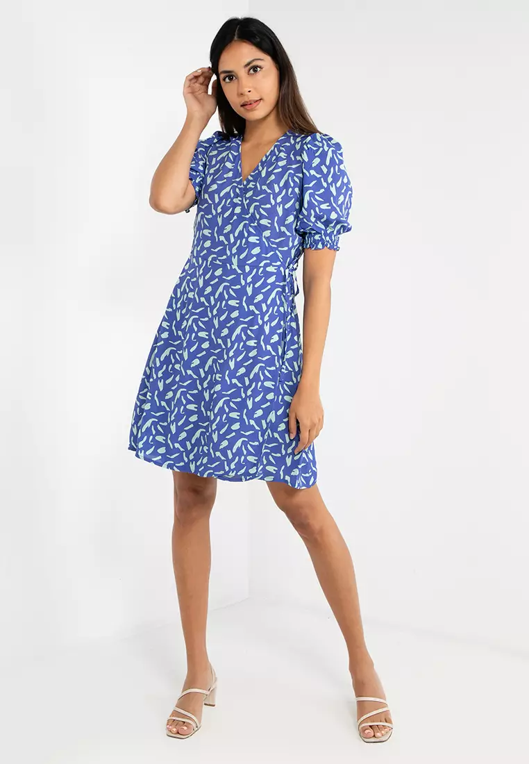 Buy Vero Moda Vivi Short Wrap Dress 2024 Online