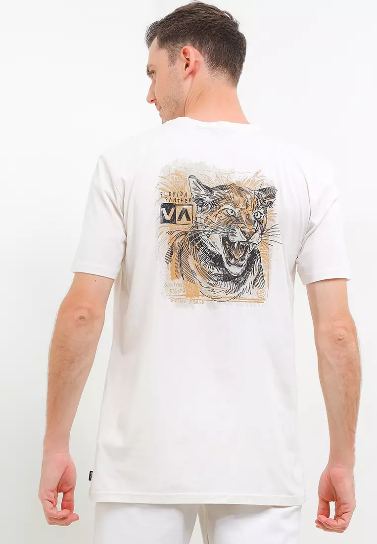 Jual RVCA Horton Panther Short Sleeve Tee Original 2025