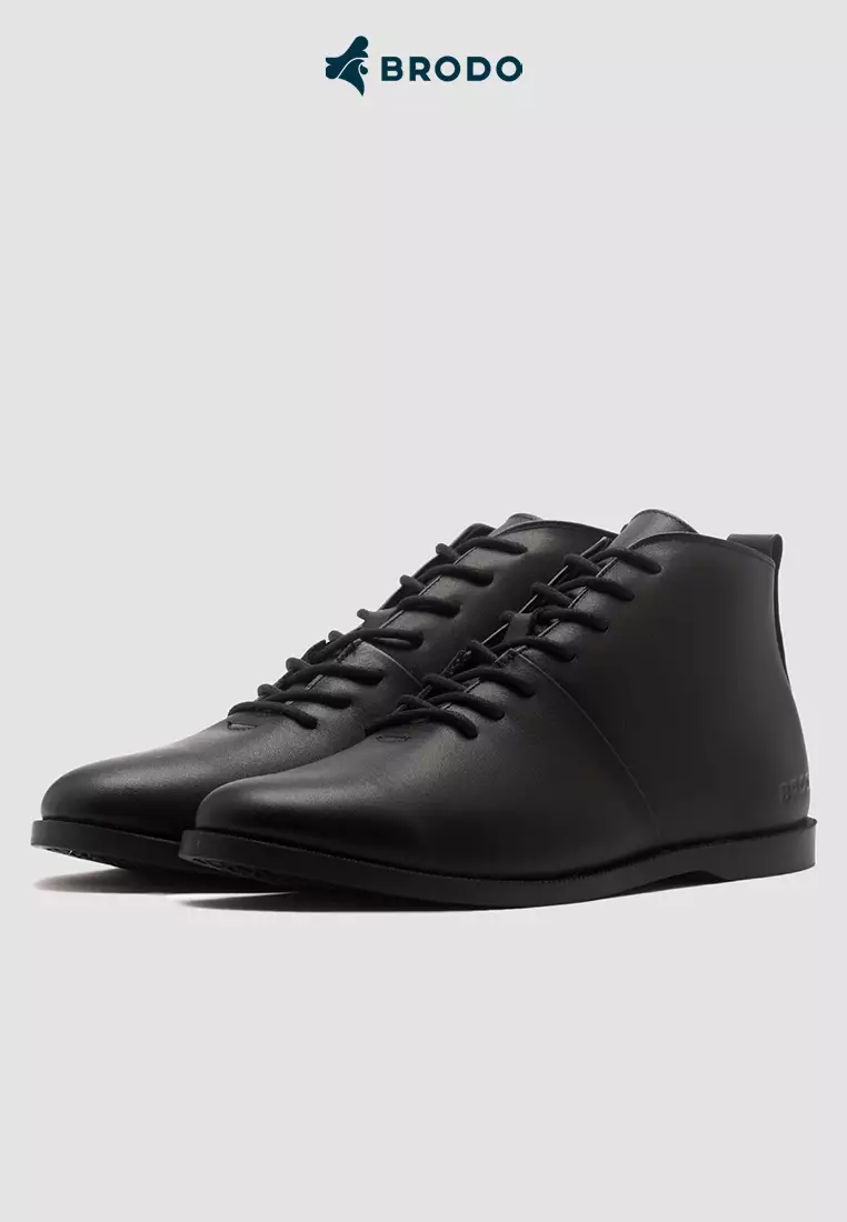 BRODO - Sepatu Signore Full Black