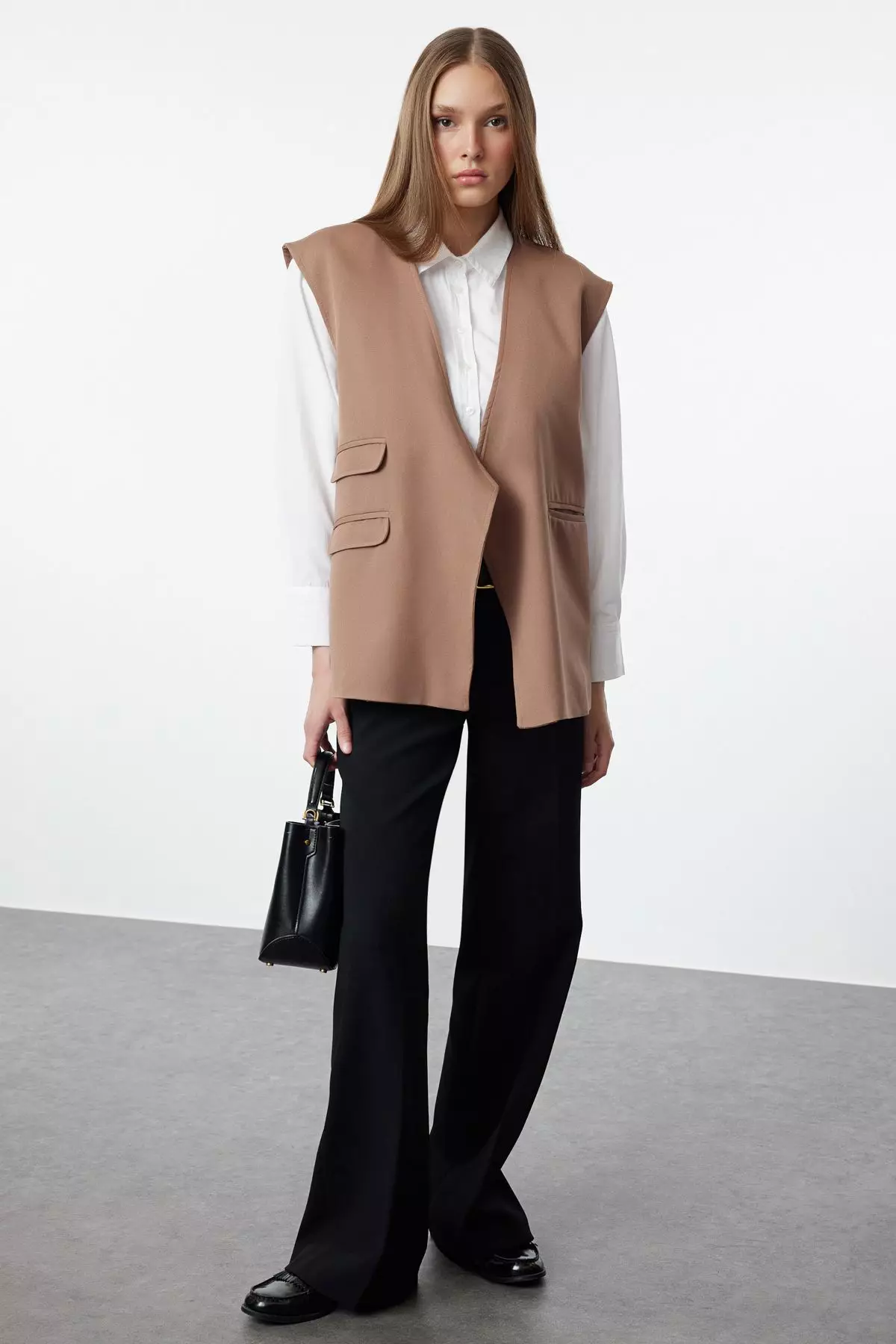 Buy Trendyol Modest Plunge Vest 2026 Online | ZALORA
