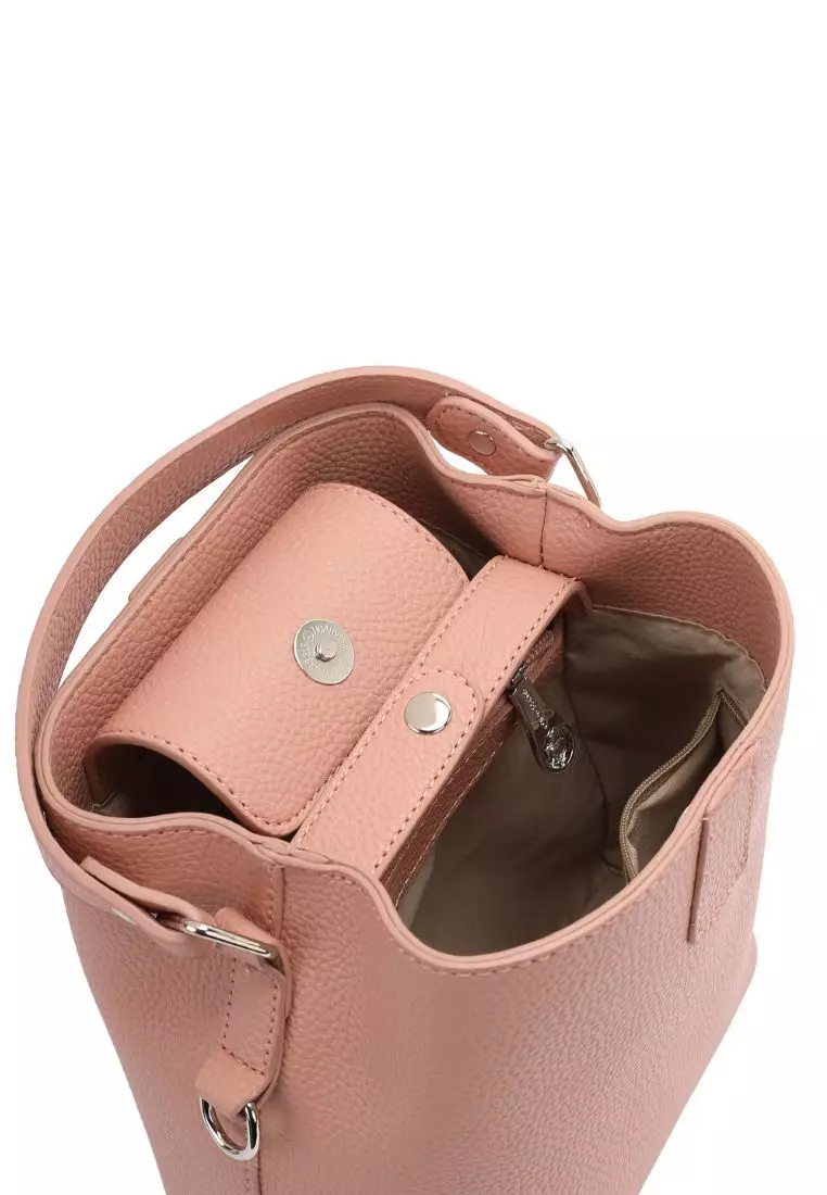 Top Handle Bag / Sling Bag / Crossbody Bag - Pink