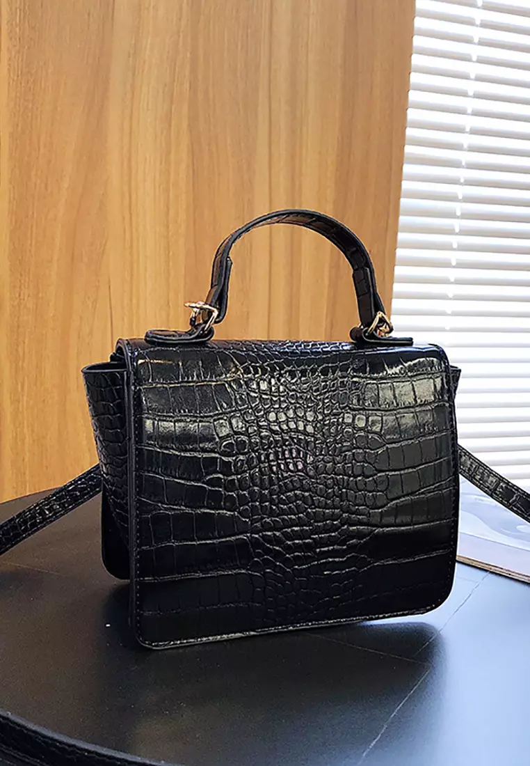 Bag crocodile skin best sale