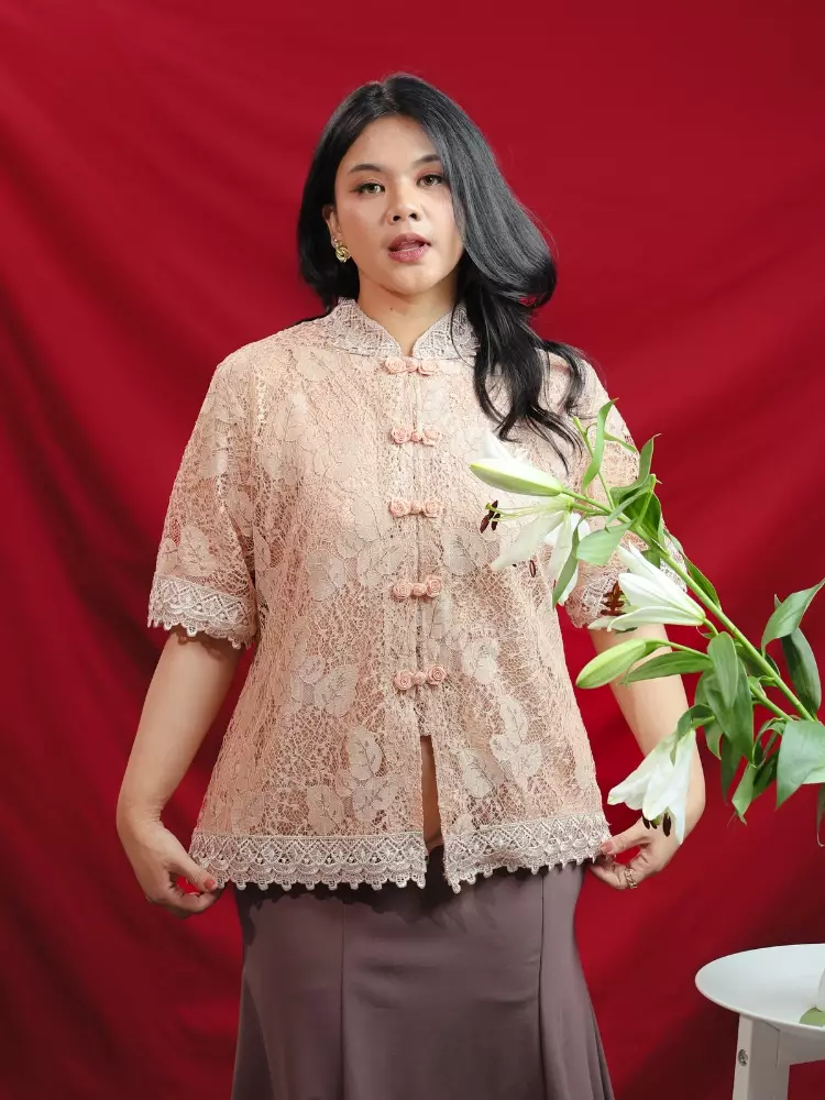 xtramiles Ladies top ming top nude peach