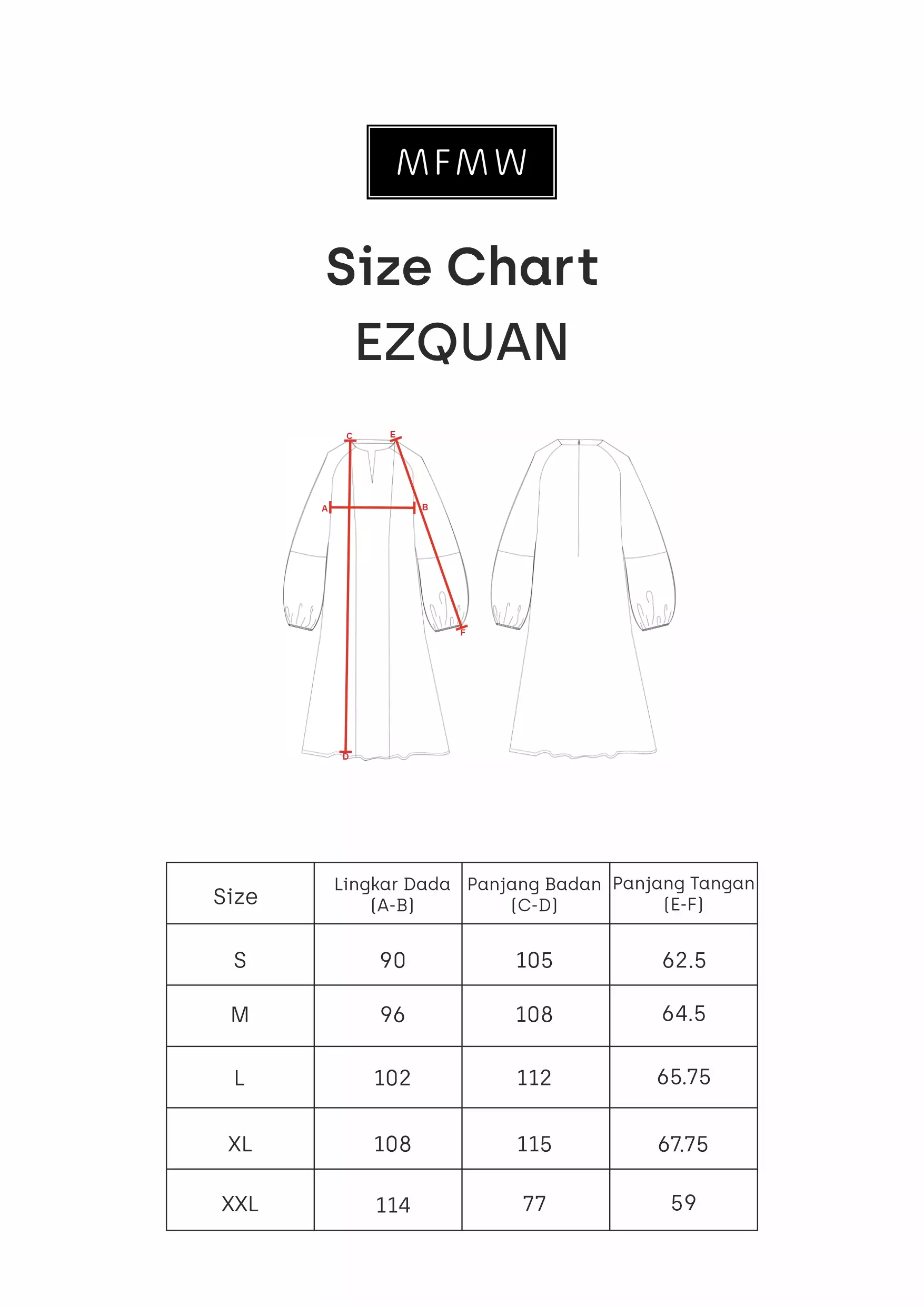 MFMW Ezquan Midi Dress Biru Motif Salur