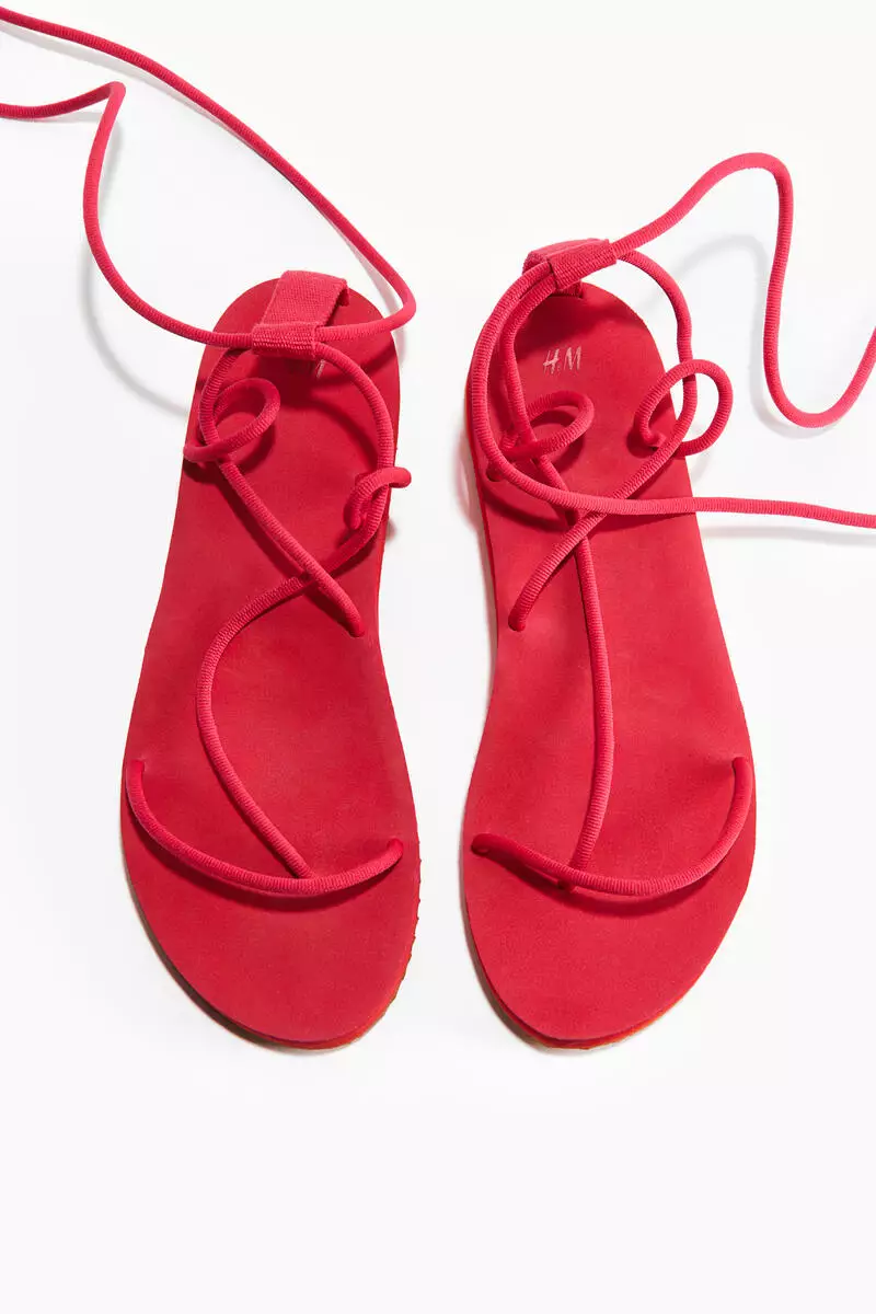 Strappy flatform sandals