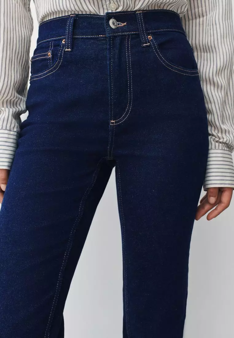 Mid Rise Stretch Slim Jeans