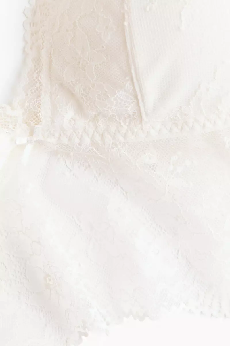 Padded lace bralette