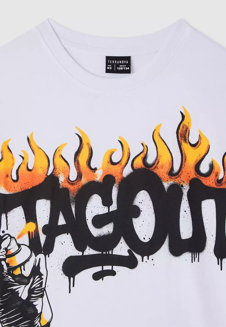 Kids Boys Short-Sleeved T-Shirt