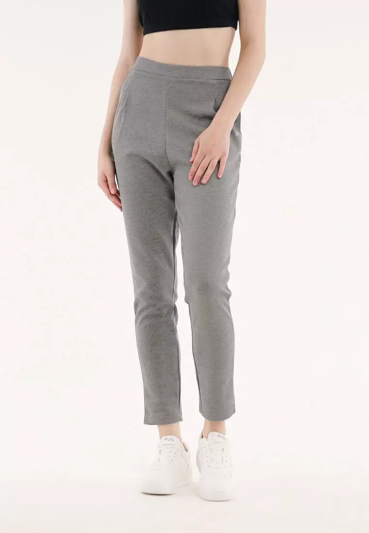 Nina Cullotes, Celana Cullotes Wanita - Black 2 Tones