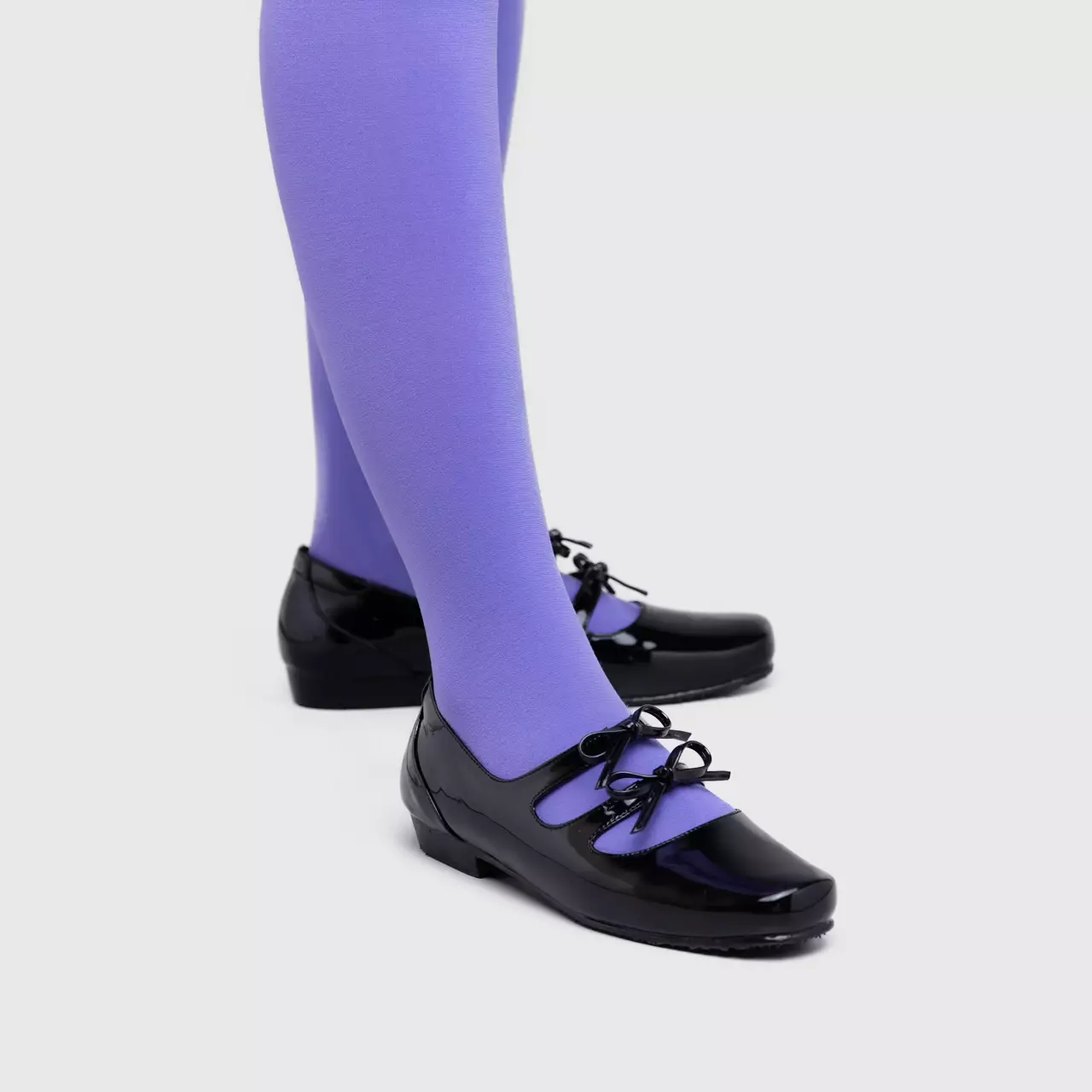 Madison Flat Shoes Patent Black