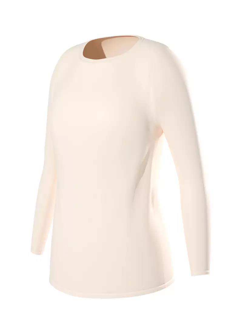 Siti Khadijah Petticoat Top Long Sleeve in Nude