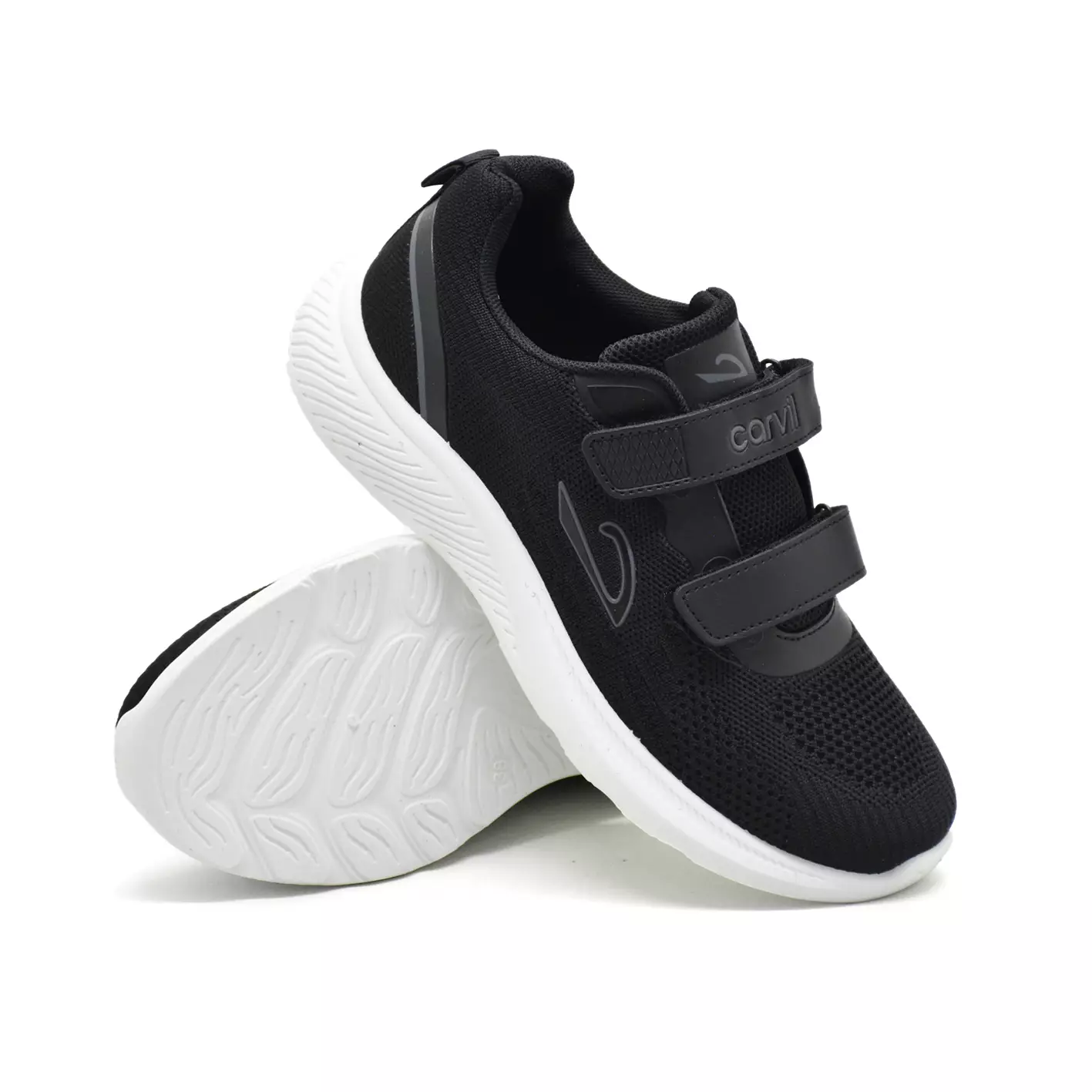 Carvil Sepatu Anak Aegis-01 Black/White