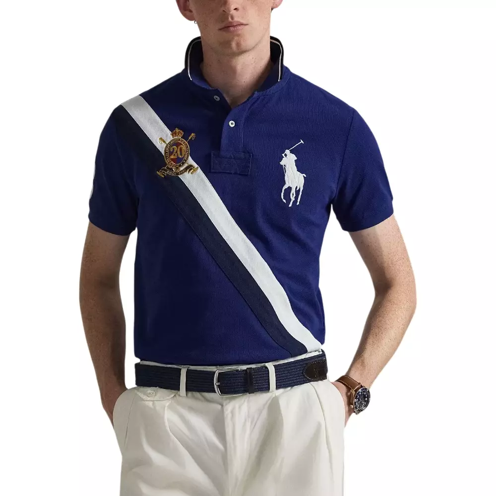 Big Pony 20th Anniversary Polo Shirt Autumn Royal