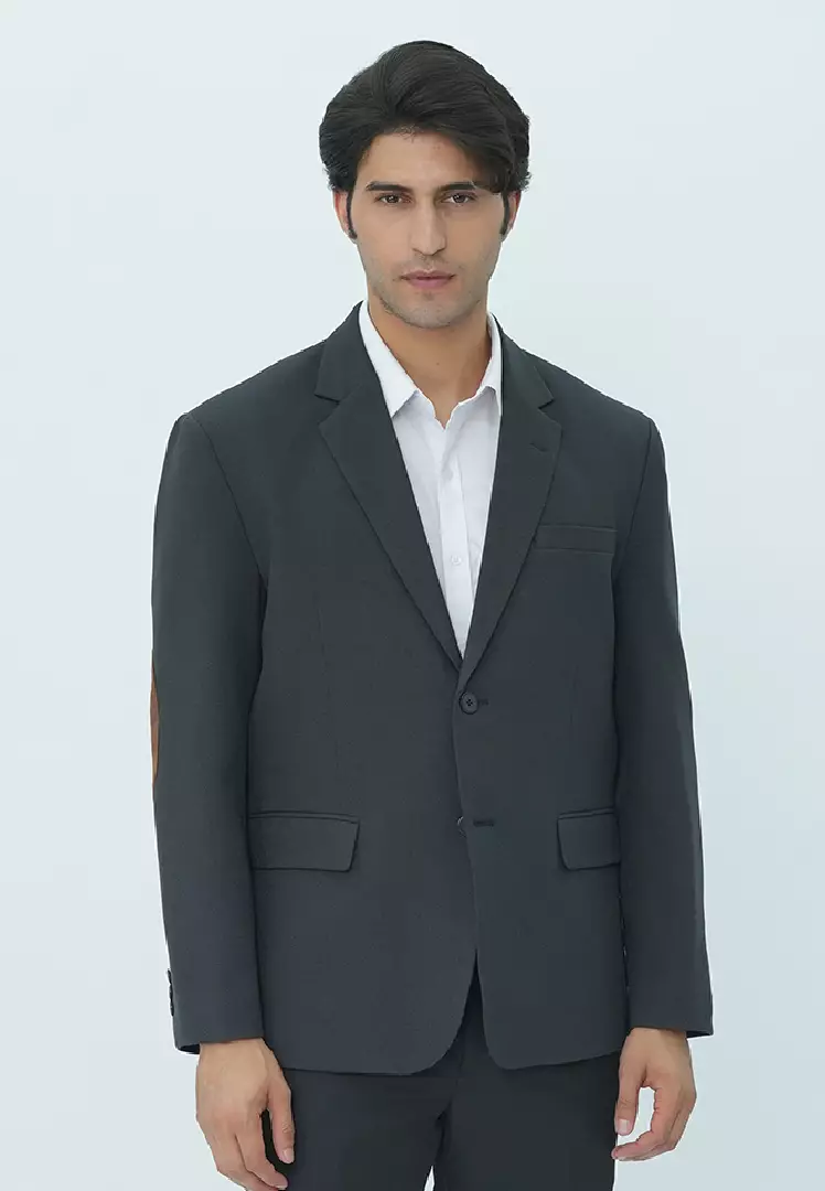Johnwin - Jas - Formal Suit - Patch Lengan - Abu - FSU.992.221.230.C