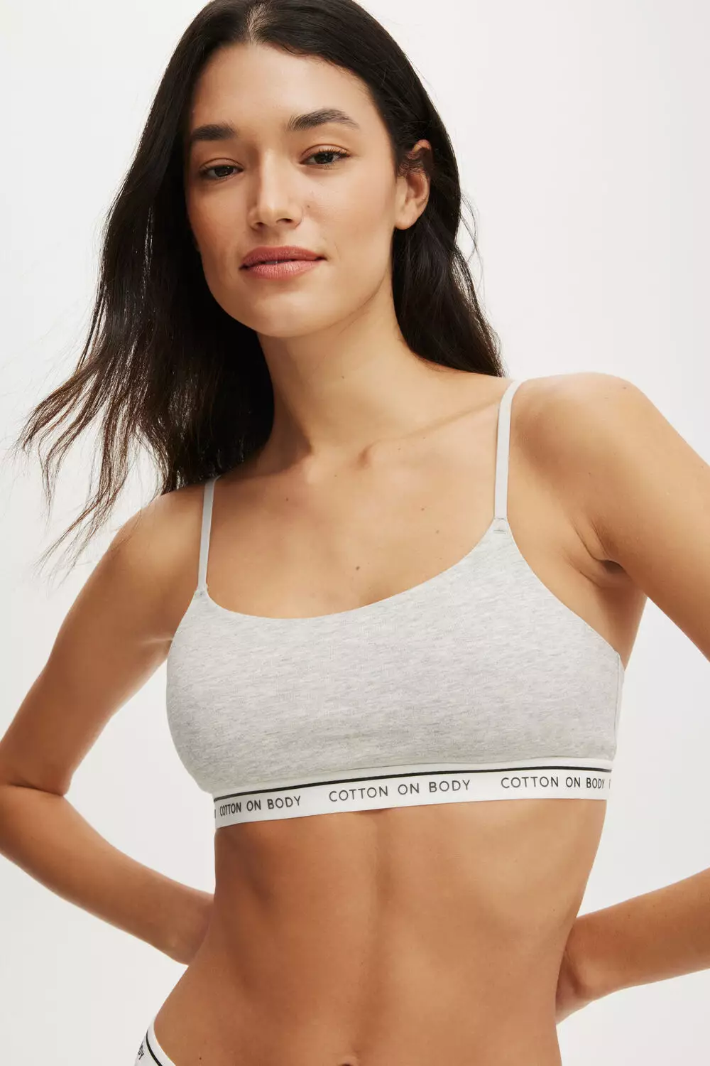 COTTON ON BODY - UNDERWEAR & PAKAIAN TIDUR - BRANDED COTTON SCOOP BRALETTE