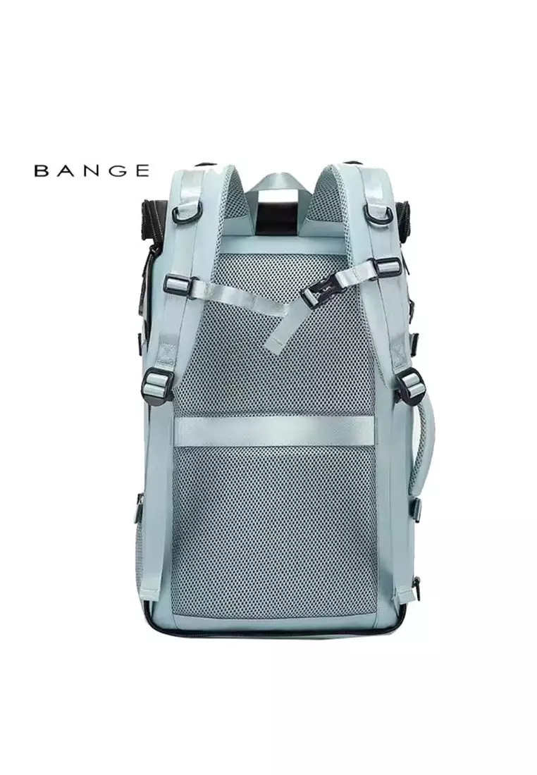 Bange Nylon Multifunctional Bag Three-Way Use TSA Lock Mountaineering Backpack 30L Beige