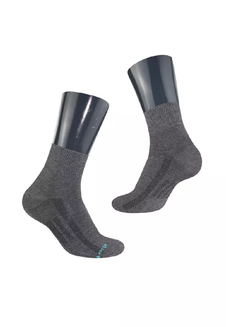 Biofresh Men’s Antimicrobial Cotton Ankle Lite Thin Casual Socks 3 pairs in a pack RMCKG11