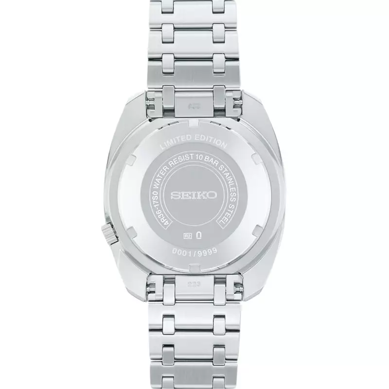 Jam Tangan Pria Seiko 5 Sports SRPL91K1 SKX Series Gene Kranz Heritage Design Re-creation in Silver Limited Edition