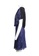 SACAI blue Pre-Loved sacai Blue Lace Dress with Semi-Open Back 603BDAA46CD746GS_3