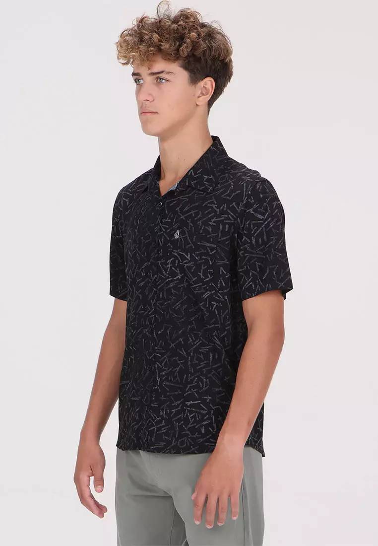 MSH GUSTO SHORT SLEEVE SHIRT BLACK