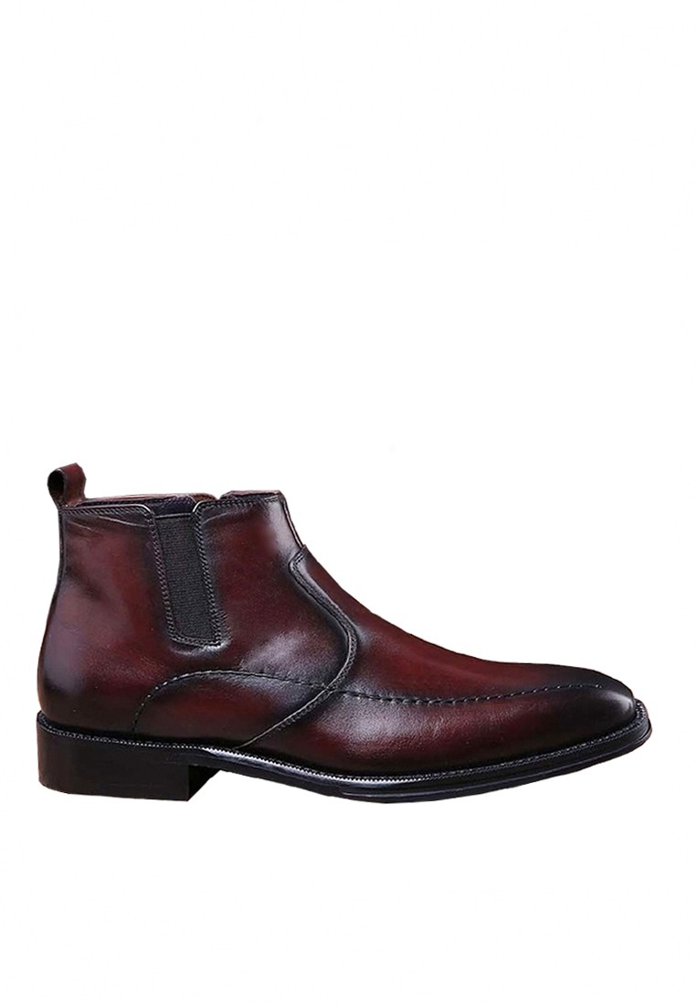VANSA Vintage Leather Ankle Boots VSM-B8382