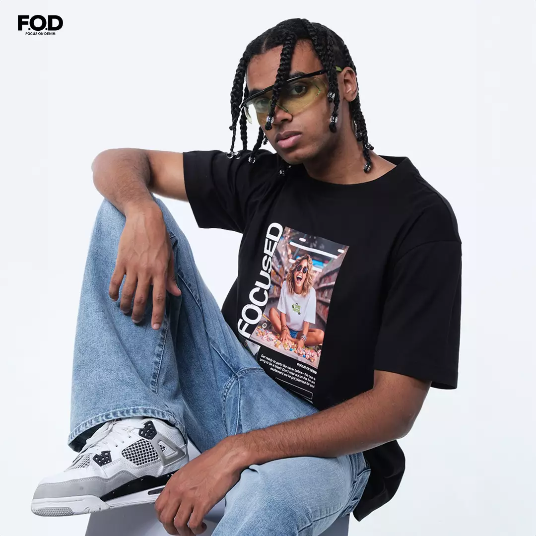 Kaos Unisex Blast Black