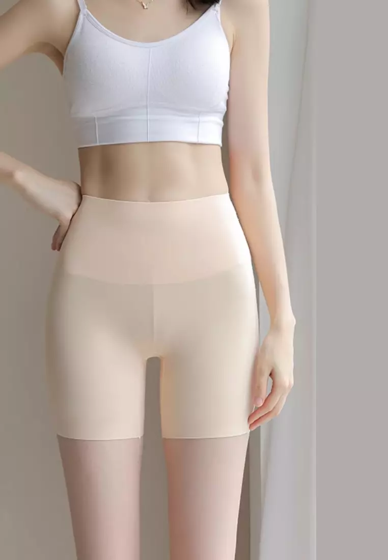 Kiss & Tell Premium Sofia High Waisted Slimming Safety Shorts Panties in Nude  2024, Buy Kiss & Tell Online