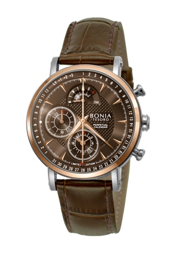 Bonia watch leather strap clearance