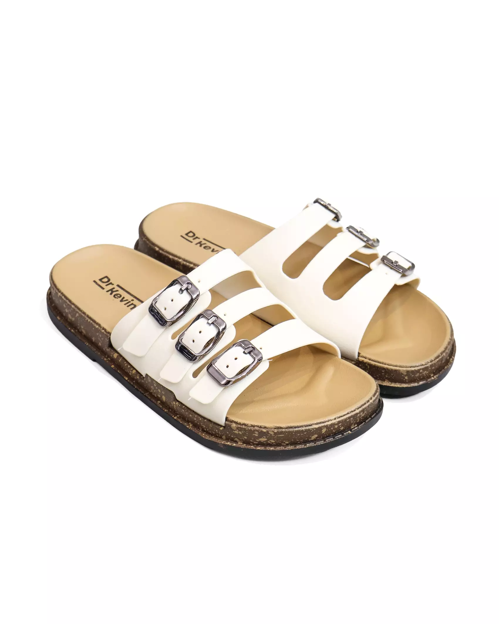 Dr. Kevin Sepatu Sandal Flat Wanita Tali Belakang Hak Rata 571-121