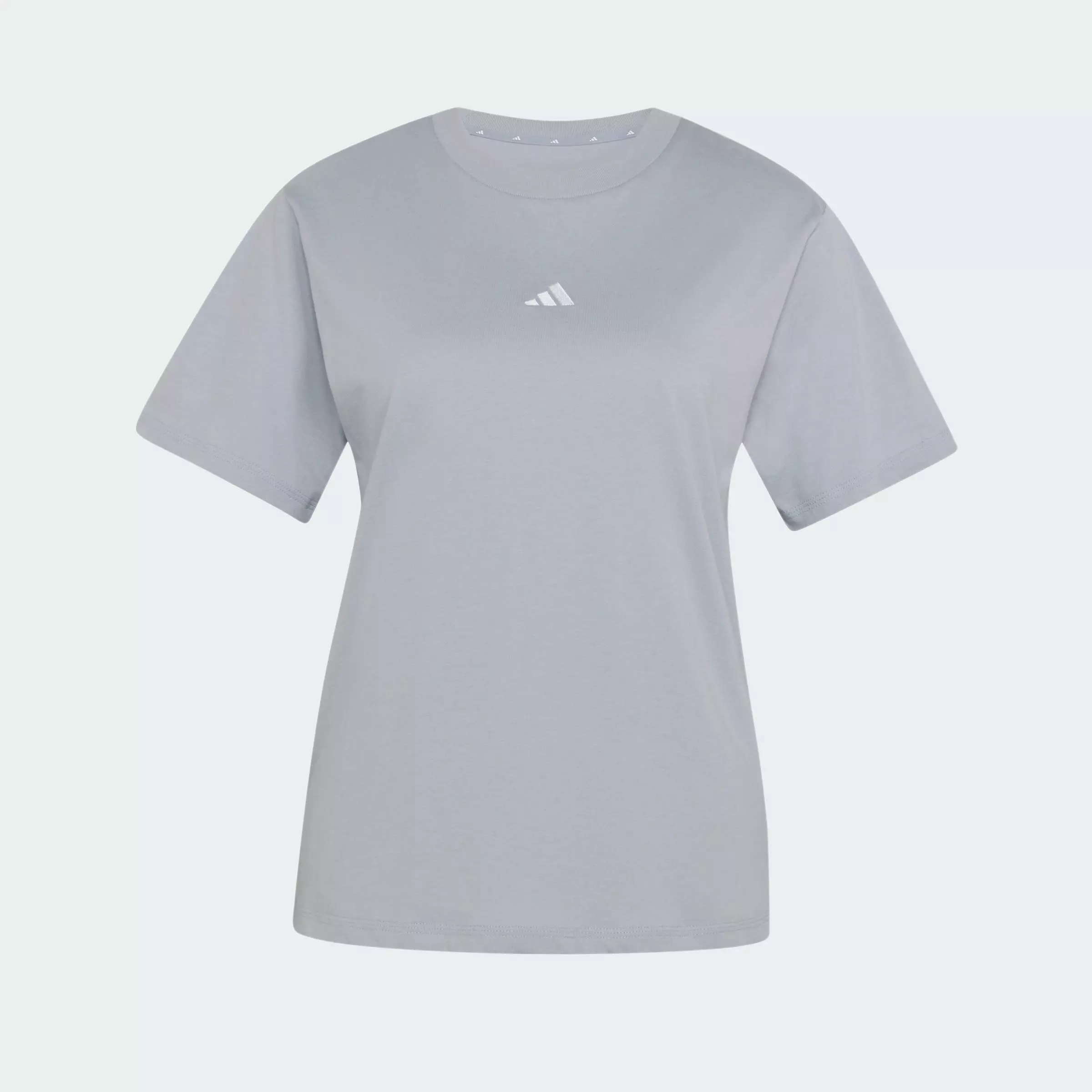 Lifestyle Essentials Small Logo Cotton Tee Women Grey KC5250