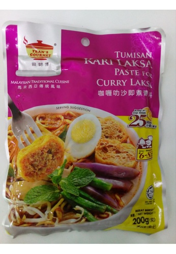 Buy Teans Tean S Gourmet Curry Laksa Paste 200gm Pack Of 5 Online Zalora Malaysia